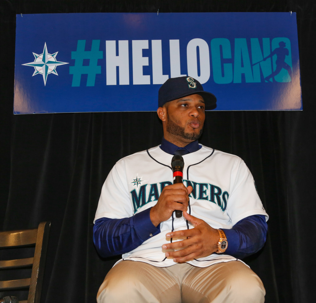 Seattle Mariners Introduce Robinson Cano
