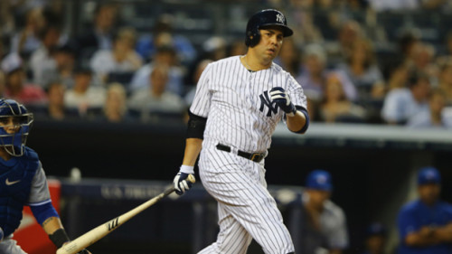 Carlos Beltran has been dropped to sixth in the lineup (Al Bello/Getty Images)