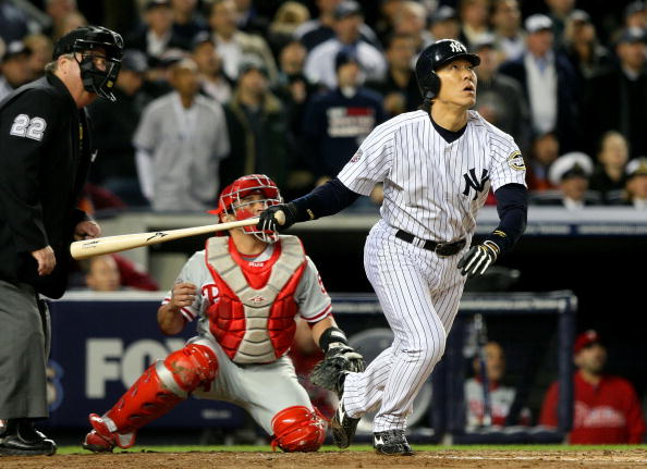 Never too old: Hideki Matsui hits long HR on Yankees' Old-Timers' Day