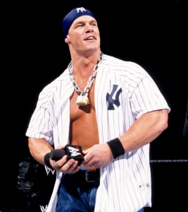 John Cena rocks a Yankees jersey on RAW