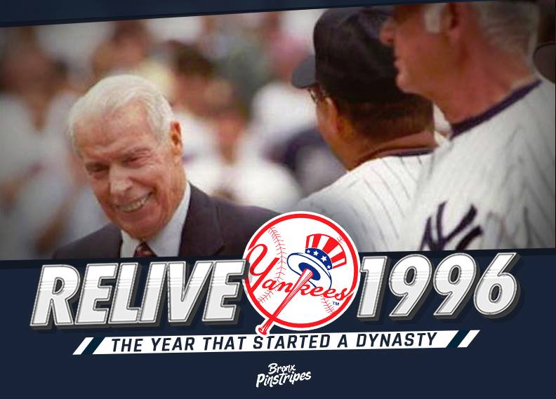 July 27, 1996: Yankees defeat Royals on Old Timers' Day, Bronx Pinstripes