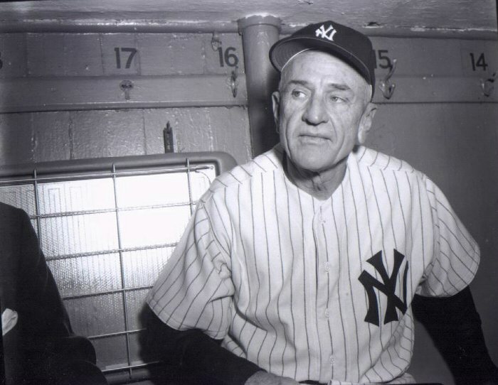 On this day in Yankees history - Casey Stengel's number is retired