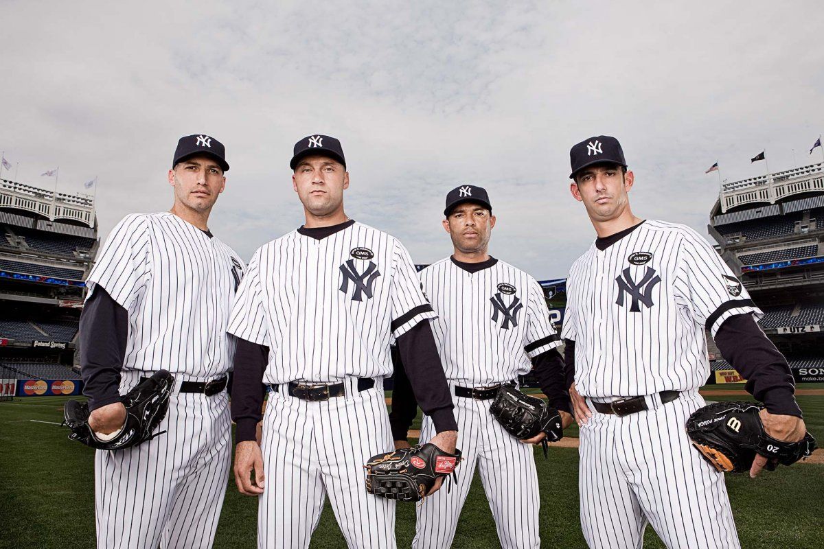 Yankees' legendary Core Four of Derek Jeter, Mariano Rivera, Jorge