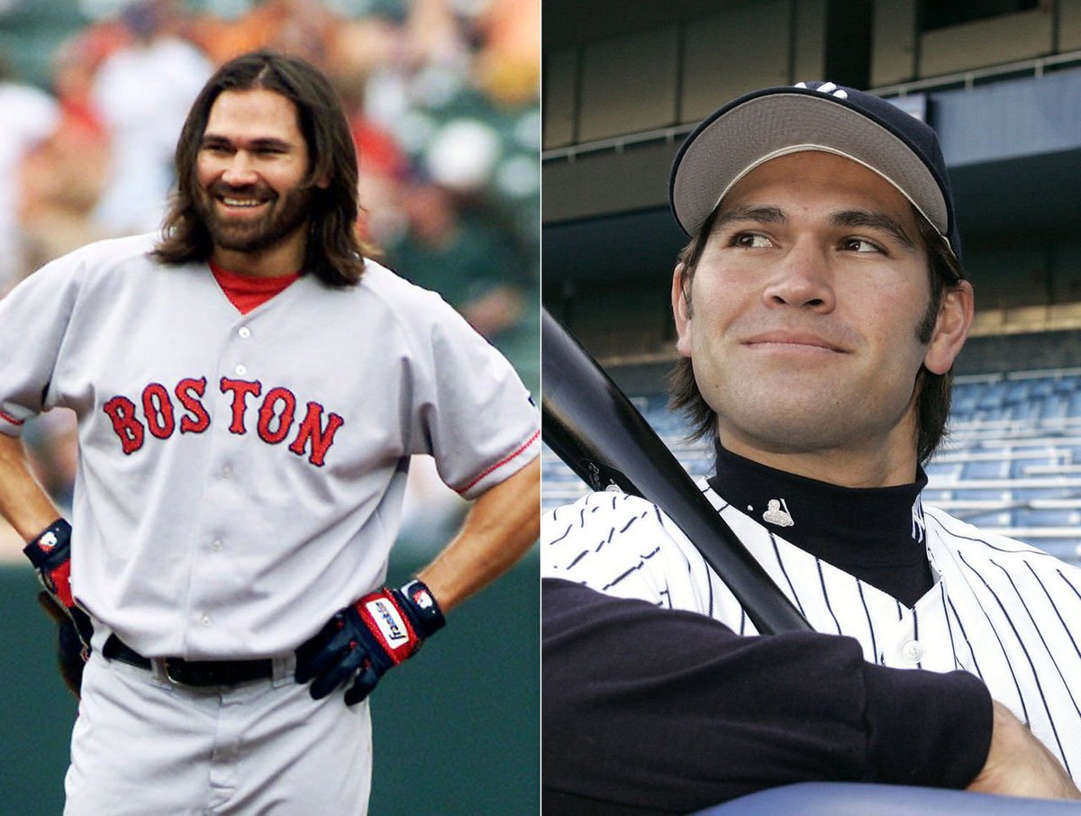 yankees players with beards
